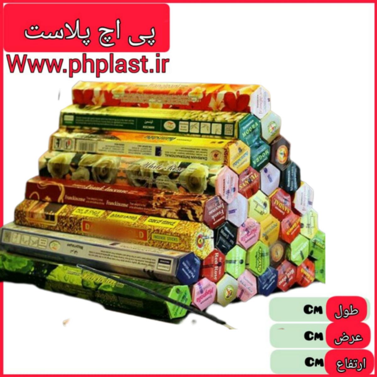 عود شش گوش 6تایی گوجی  8906058891480