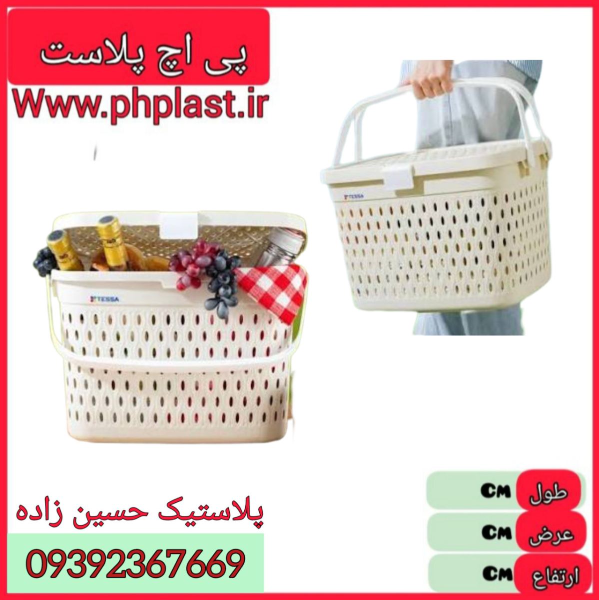 سبد پیک نیک کوچک اراز تسا  