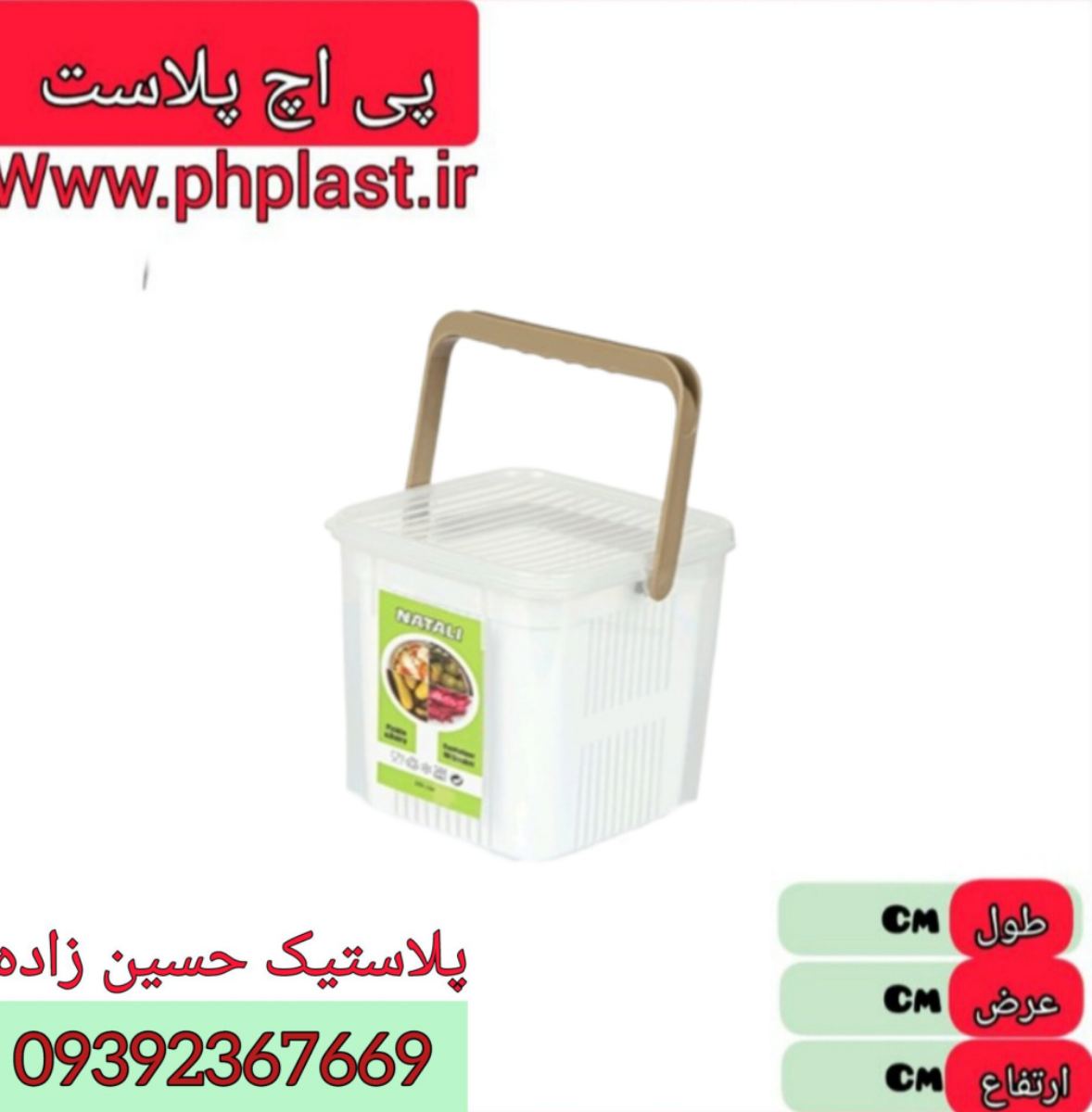 ظرف نگهدارنده ناتالی 2 کیا مدرن  