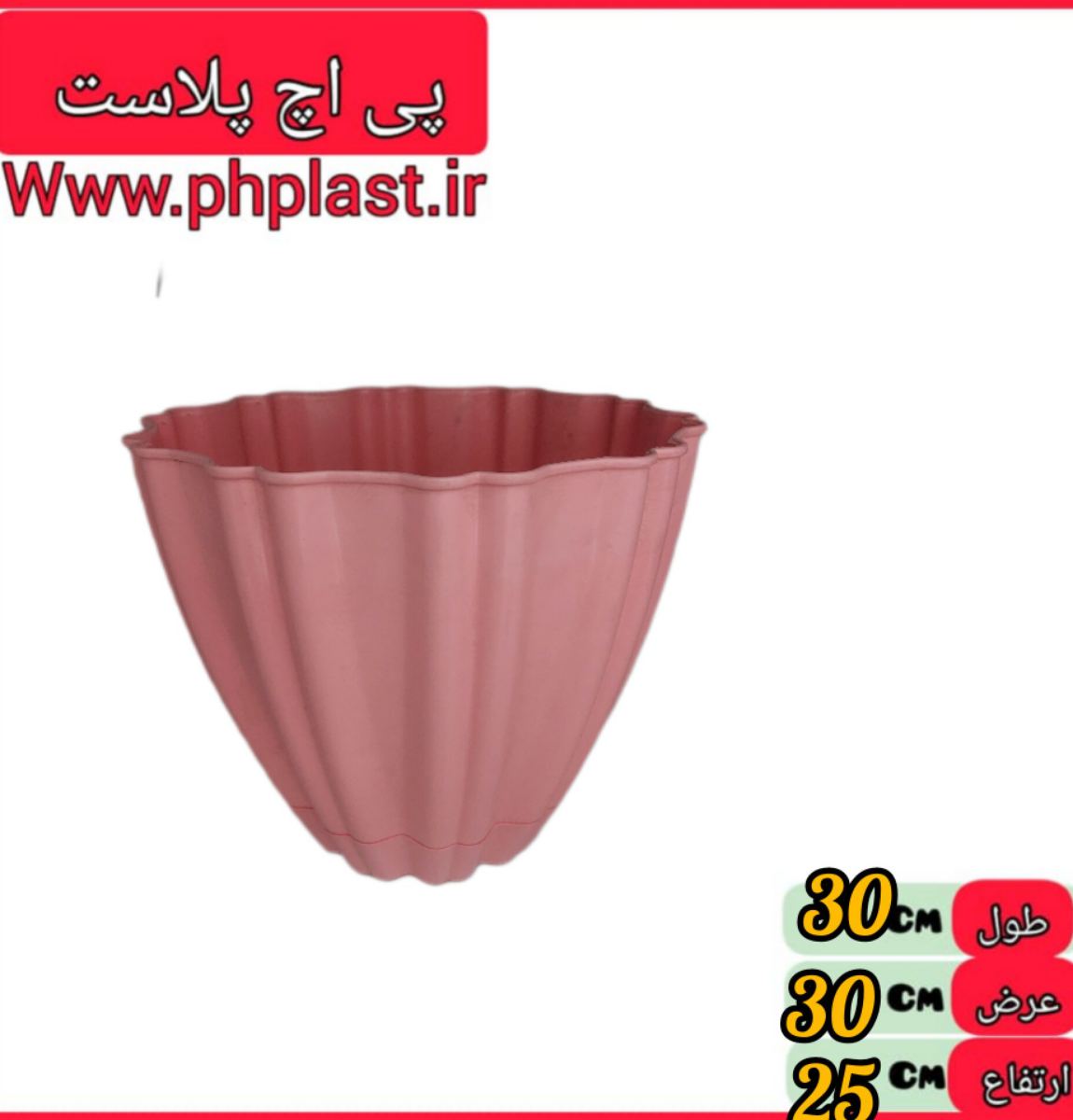 گلدان ارکیده سایز 6 امیران ارتفاع28 