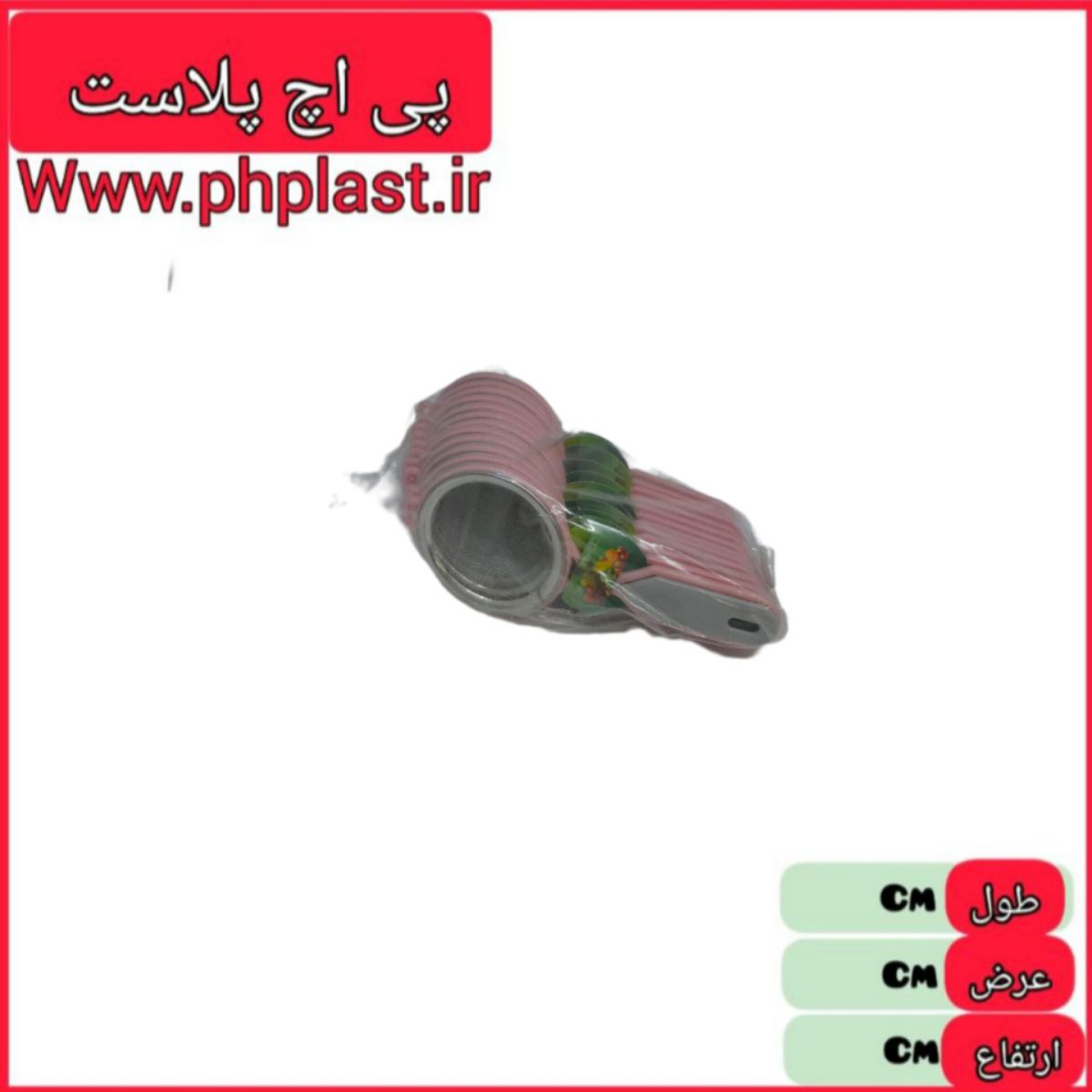 صافی دورنگ 12 ترک رنگارنگ  
